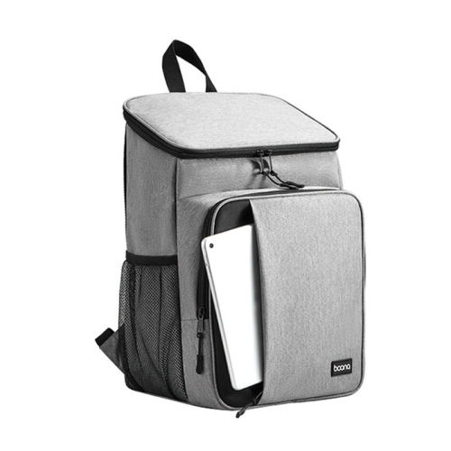 

Baona BN-K012 Multifunctional Large-capacity Laptop Backpack Business Backpack(Gray)