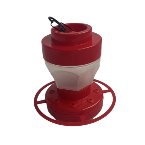 

Outdoor Detachable Hanging Bird Feeder(Red)