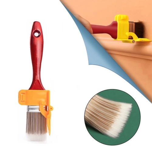 

Color Separation Paint Brush Interior Wall Roof Paint Brush Latex Paint Trimming Color Separator(Red)