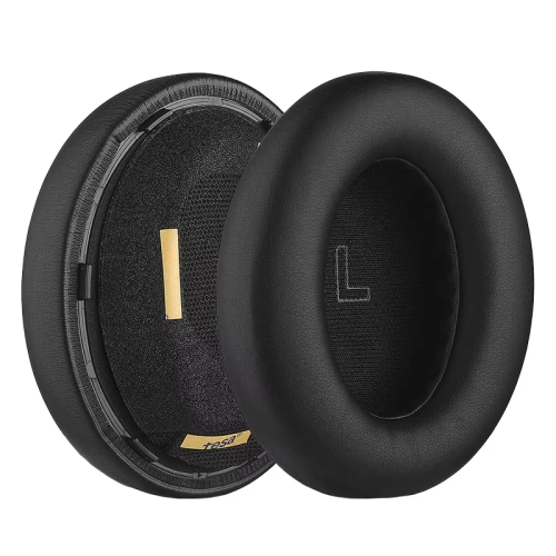 

1pair For BOSE QC Ultra Headphone Leather Sponge Cover Earmuffs, Color: Black Leather