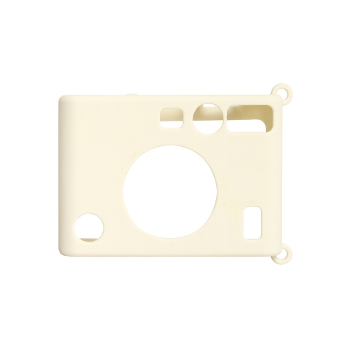 For Fujifilm Instax Mini EVO Wear-Resistant Soft Shell Protective Case, Color: Beige