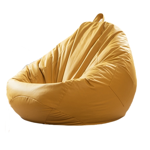 

90x100cm Bean Bag Chair Waterproof Tech Fabric Cover(Yellow)