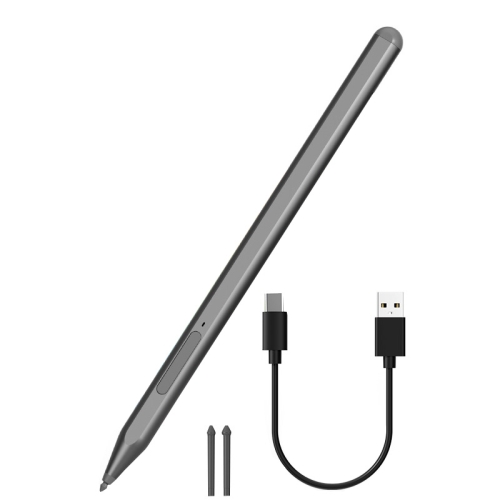 

For Microsoft Surface Pro/Go/Laptop/Book Anti-Touch Handwriting Capacitive Pen(Gray)