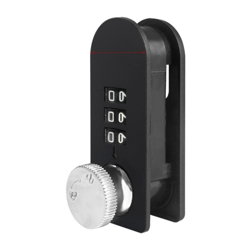 

Home Drawer Locker Mechanical Dial And Quarter Turn Combination Lock, Style: Left Turn