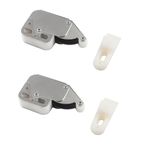 2pcs Household Thickened Closet Cabinet Door Latch, Style: Elephant Trunk Lock