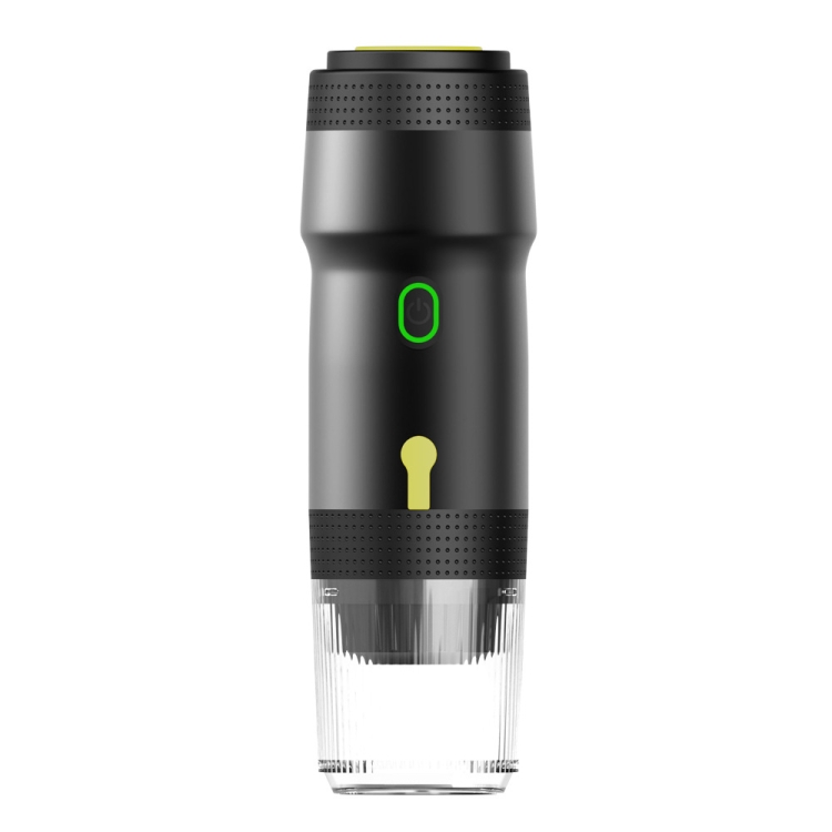 

12V 3 In 1 Car Self-heating Coffee Machine Compatible With Large / Small Capsules and Ground Coffee, EU Plug(Black)