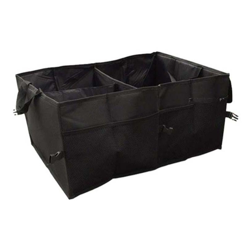 Car Trunk Portable Foldable Organizing And Storing Box(Black)