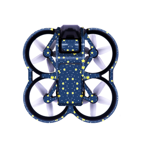 

For DJI Avata Single Fuselage Sticker No Adhesive Personalised Stickers(A-02 Stars)