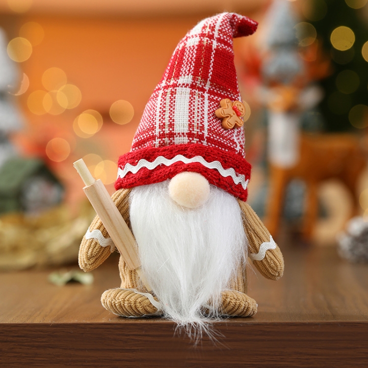 

Christmas Faceless Old Man Ornament Cartoon Doll Window Decoration Decorations(Male)