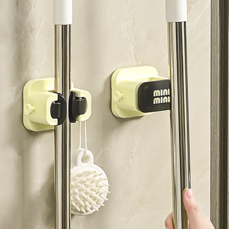 Colgador de escobas para montaje en pared Gancho de succión para