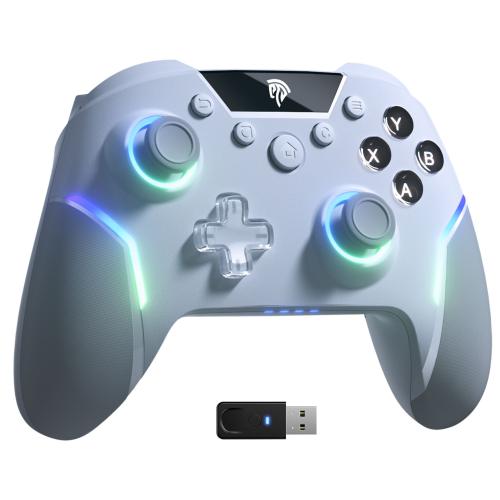 

EasySMX X20 Wireless Enhanced RGB Controller For PC/NS/TV/Phone/Laptop(White)