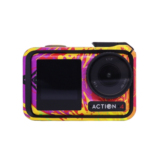 

For DJI Action 4 Motion Camera Stickers All Inclusive Photo Frame Color Changing Stickers Accessories, Style: AC4-01