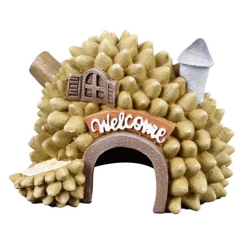 

Fruit Shape Crawling Pet Hiding House Small Pet Landscape Decoration, Style: Durian