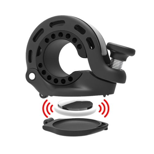 

For AirTag Hidden Bicycle Bell Holder for AirTag Anti-Theft Mountain Bike Aluminum Horn
