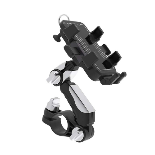 Bike Motorcycle Outdoor Riding Shockproof Cell Phone Navigation Bracket, Style: DC2301A