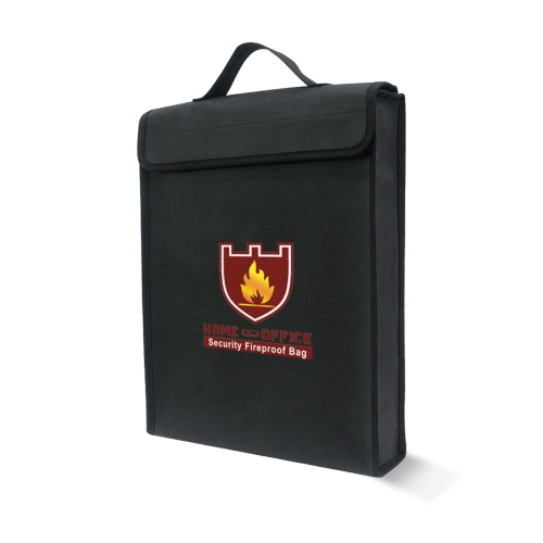 1000 Degrees Celsius Fireproof Document Bag Important Waterproof Document Holder With Handle 15x12x2.6 Inch