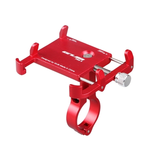 GUB PRO2 Aluminium Bicycle Phone Holder(Red)