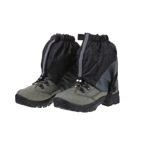 

AOTU AT8917 1pair With Reflective Strip Outdoor Mountaineering Hiking Snowproof Footwear Desert Sandproof Shoe Covers(Black)