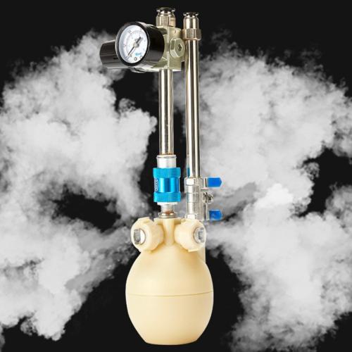 DAMP SEASON DS-GW-1510 Dry Mist Two-fluid Humidifier Workshop Spray Dust Antistatic Humidifier, Humidification Capacity: 10L(Beige)