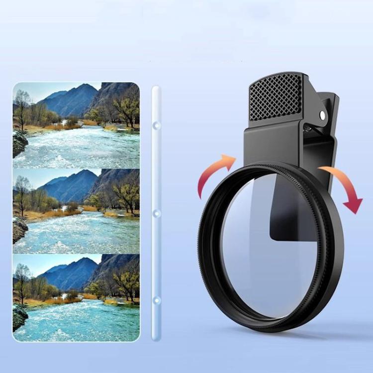 

52mm CPL Filter With Lens Clip For Mobile Phone