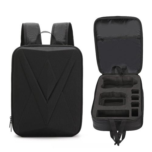 

For DJI Air 3 / 3S BKANO AS3-013 Portable Shoulder Bag Hard-shell Storage Backpack(Black)