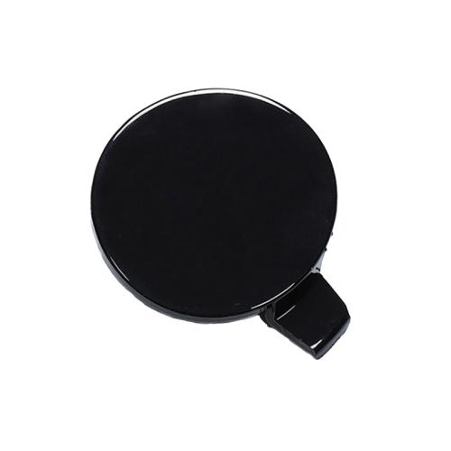 

For Tesla Model 3 Front Trailer Hook Protective Cover Replacement Parts Front Towing Hole Cover(Black)