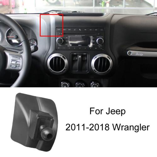 

For Jeep Car Special Mobile Phone Navigation Bracket Base, Model: 11-18 Wrangler