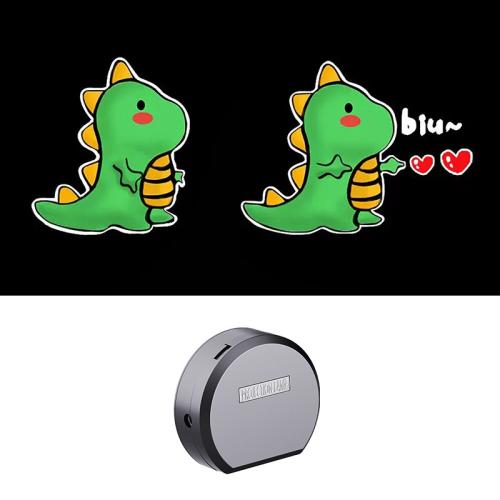 

F6 Universal Electric Induction Projection Welcome Light for Scooter / Bike / Electric Car(Love Dinosaur)