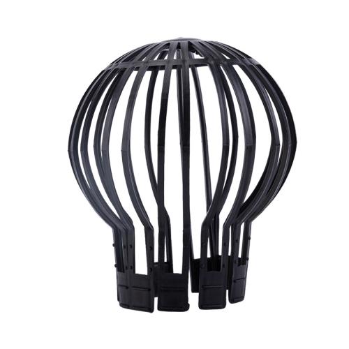 

Drainage System Garden Filter Cover Eaves Leaking Pipe Dredging Funnel Protective Cover, Style: Spherical(Black)