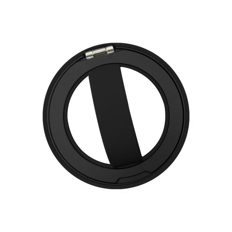 

RK-X39 Mini Silicone Magnetic Finger Ring Buckle Mobile Phone Holder(Black)