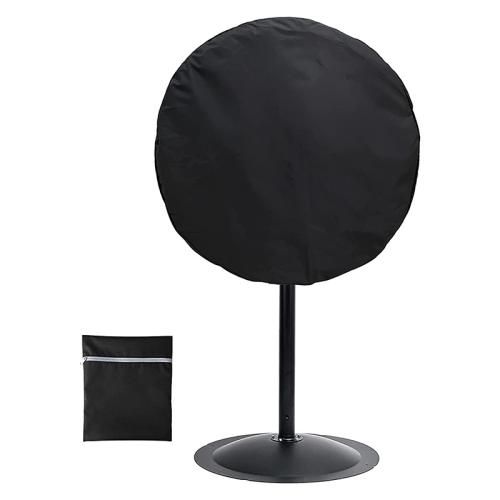 61 x 19 x 61cm Outdoor Industrial Fan Waterproof and Dustproof Protective Cover(Black)