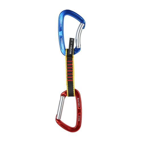 

27cm XINDA XD-CP05/06 Outdoor Mountaineering Climbing Straight Door Curved Door Fast Hanging Safety Buckle Flat Belt