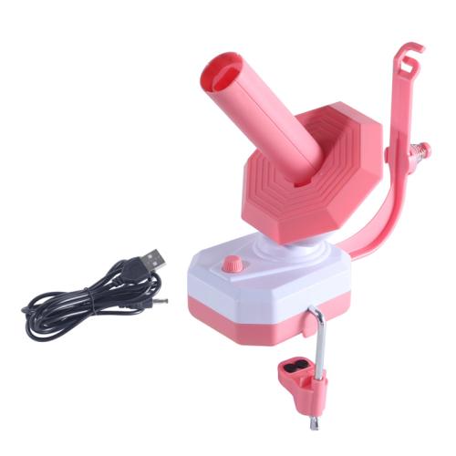 Electric Wool Winder YarnBalls Organizer Winder Yarn Knitting Winding Machine Tool(Pink)