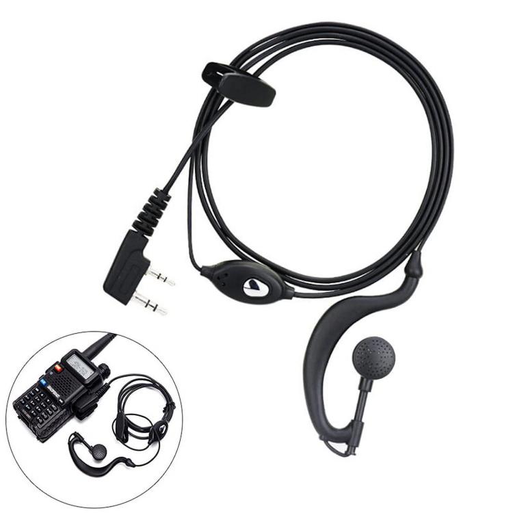

For BAOFENG Walkie Talkie Intercom In-Ear Durable Headset