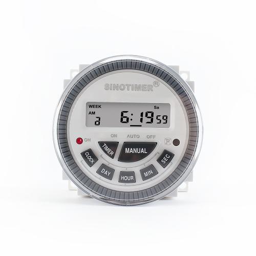 

SINOTIMER TM-619sH-2 220VAC 10A Digital 7-Day Timer Switch Second Control Timer