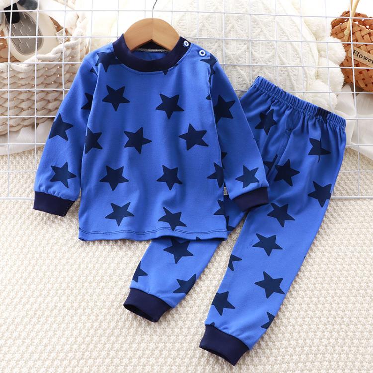 

Children Pure Cotton Pajamas Set Home Clothes, Size: 73CM(Z57)