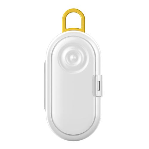 

Portable Mini Storage Box Multi-function Toothpick Floss Swimming Earplug Storage Case Pill Box(White)