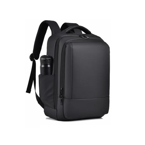 

OUMANTU 2103 Large Capacity Multi-Compartment Waterproof Laptop Backpack with USB Port(Black)