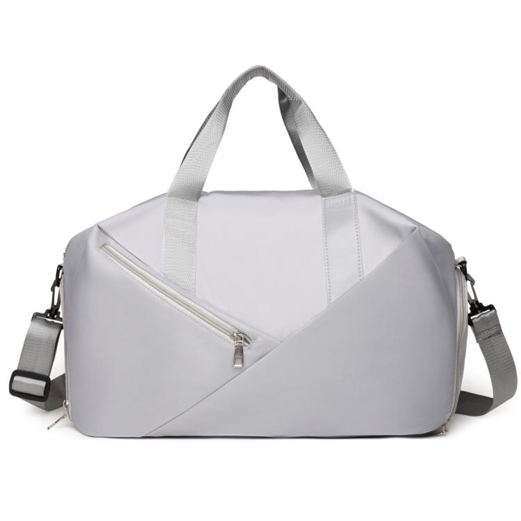 

Large Capacity Travel Bag Dry Wet Separation Gym Handbag Swimming Yoga Shoulder Bag(Gray)