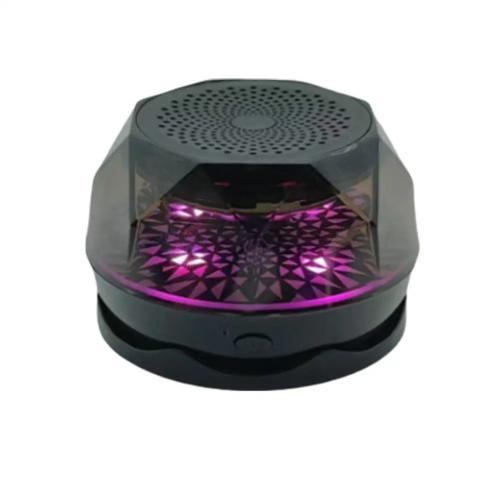 

Mini Portable Wireless Magnetic RGB Atmosphere Light Bluetooth Speaker(Black)