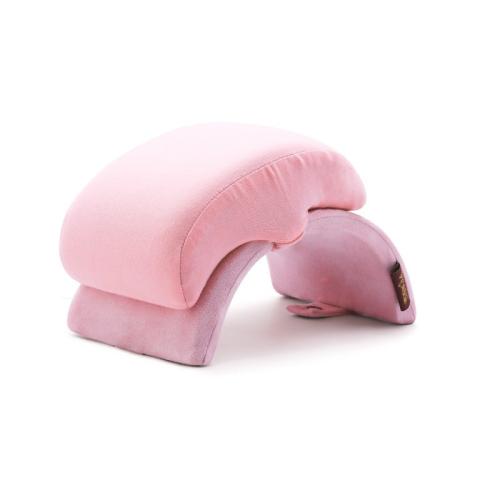 

Office Folding Nap Pillow Portable Desk Sleeping Pillow, Color: Foam Pink