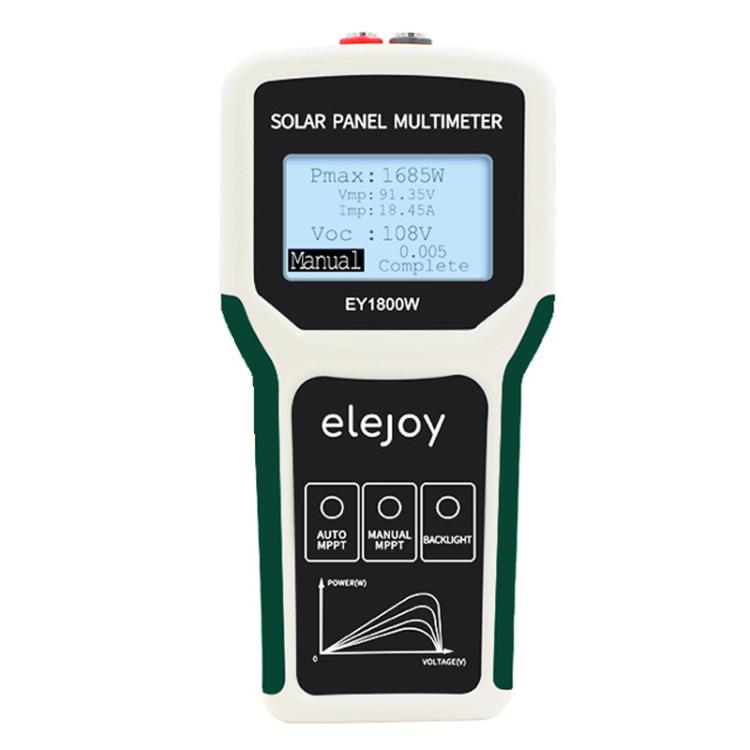 

Elejoy 1800W MPPT Solar Photovoltaic Panel Multimeter(EY1800W)