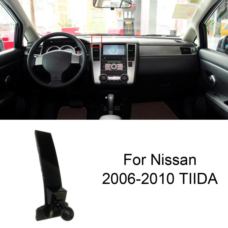 

For Nissan Left-Handed Drive Car Mobile Phone Holder Mounting Base, Model: 06-10 TIIDA