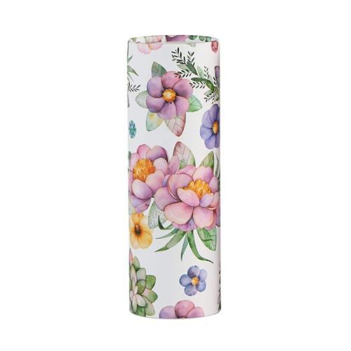 

Flower Car Table Tissue Box Holder Tube(White)