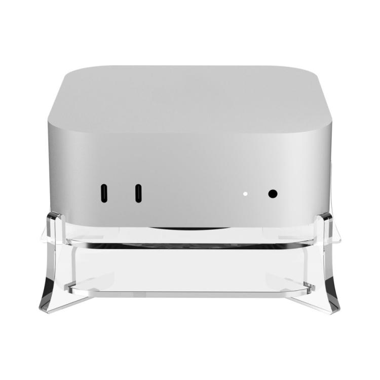 For Mac Mini M4 / M4 Pro Vertical Desktop Stand Metal Space Saving ...