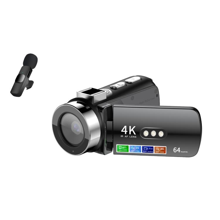 WiFi HD 4K Lightless Colorful Night Vision Digital Video Camera, Color ...