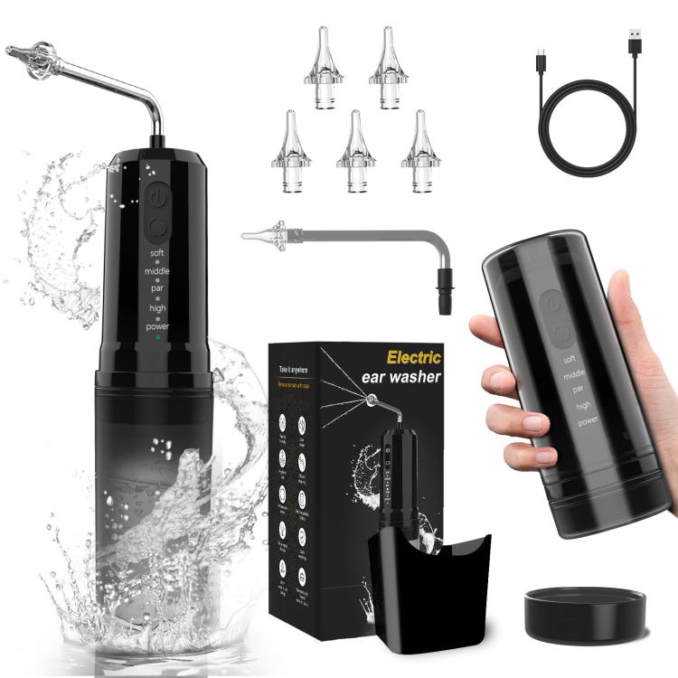 

Portable Electric Ear Cleaner Earwax Remover Ear Cleaner(Black)