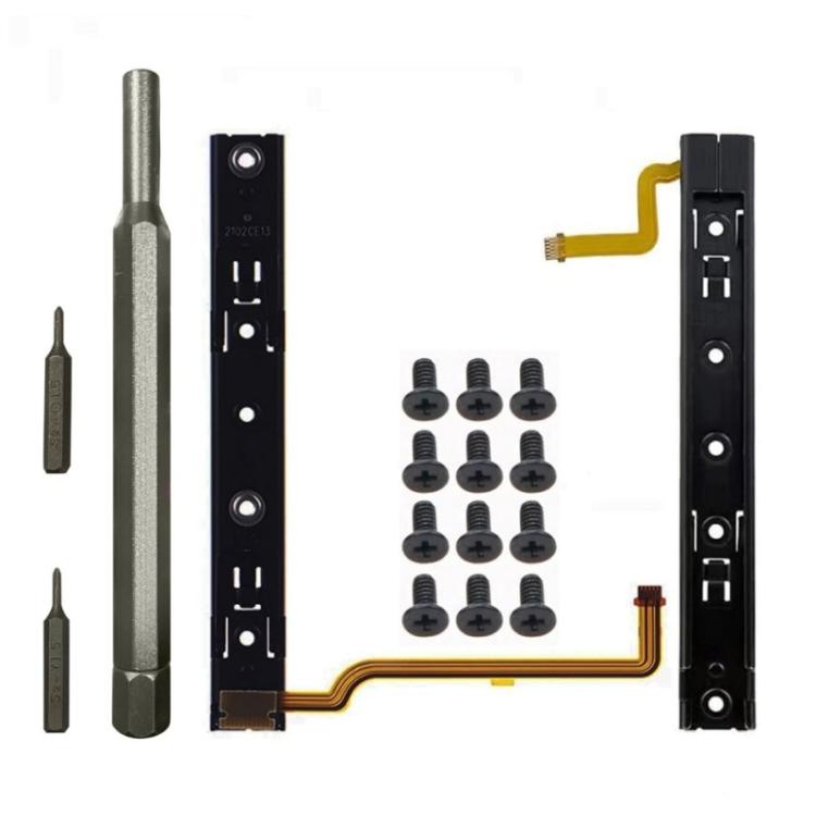 Nintendo Switch Side Rails For Nintendo Switch Console 1pair Slide Rail With Tool Set NS Repair ...