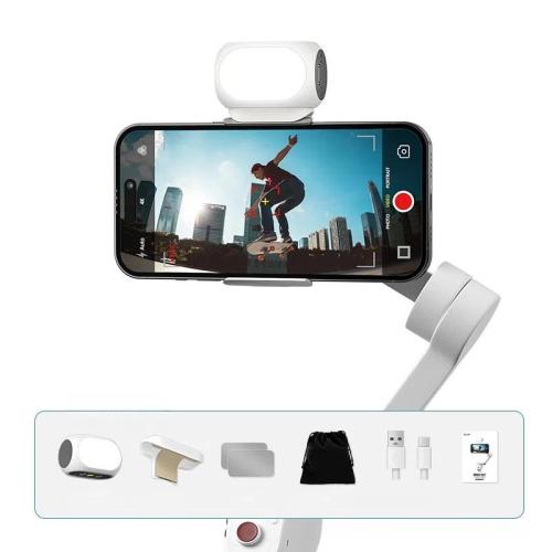 

For DJI / Zhiyun Handheld Gimbal Stabilizer Fill Light Magnetic LED Photography Lamp Mobile Phone Fill Light, Model: XJ97 One Lamp