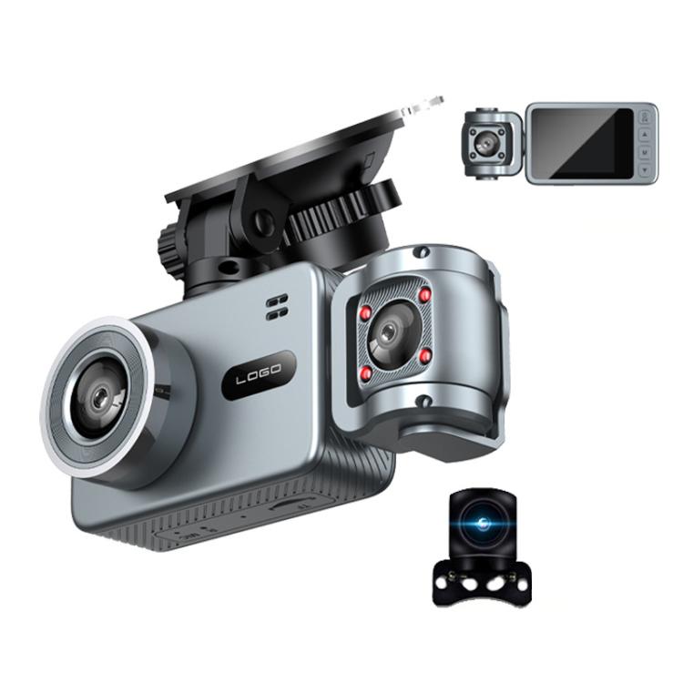 

WIFI Connected 4K Three-Lens Car Driving Recorder(G79)